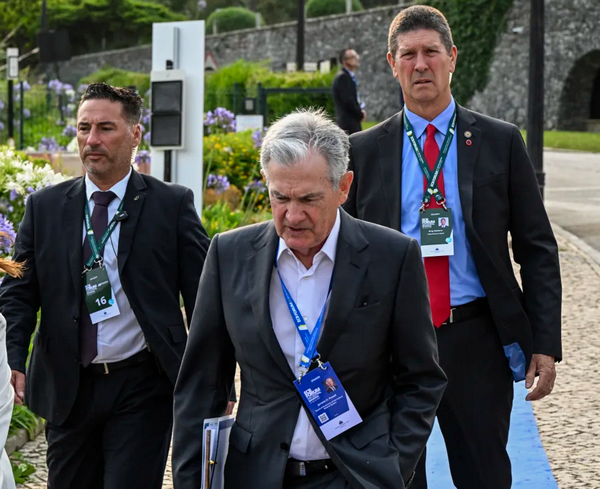 FED Jerome Powell in Portugal