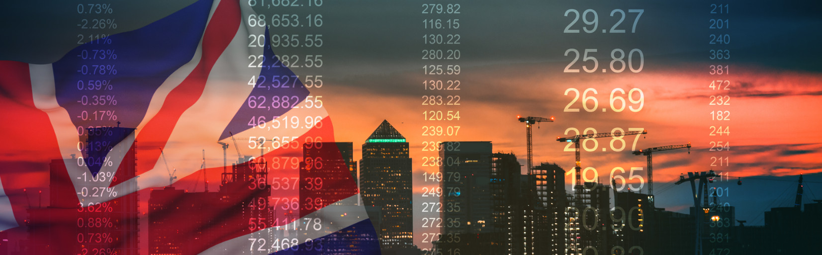 Inflation in England and the USA stock market news and company analytics