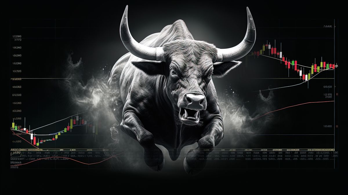 bull market on chart